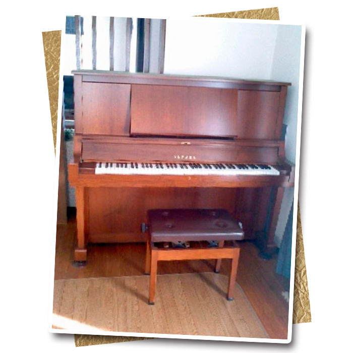 ［静岡市在住のお客様　ヤマハW102 （アップライトピアノ）］