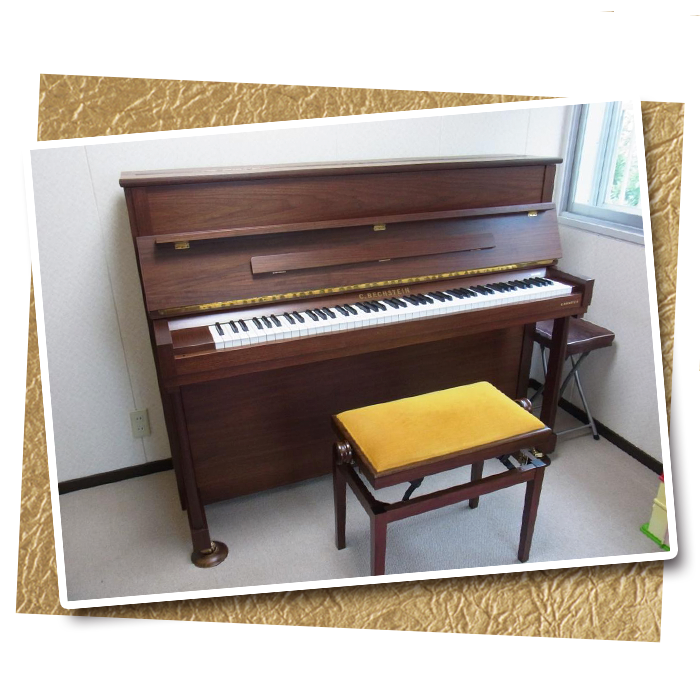 ［東京都在住のお客様　ベヒシュタイン クラシック118 （アップライトピアノ）］