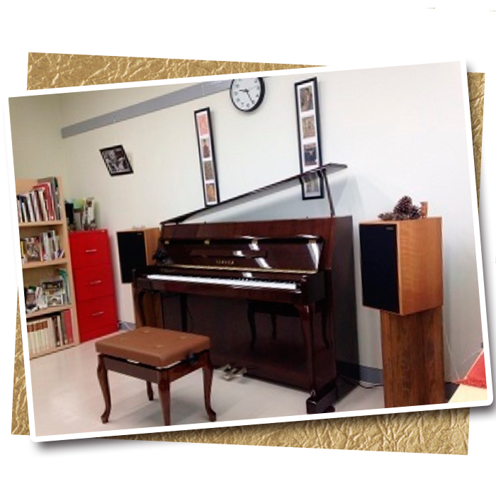 「ピアノの大きさと形が一番気に入りました」