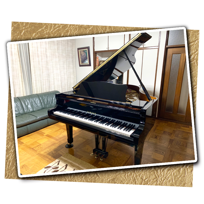 ［浜松市在住のお客様　YAMAHA C3B（グランドピアノ）］