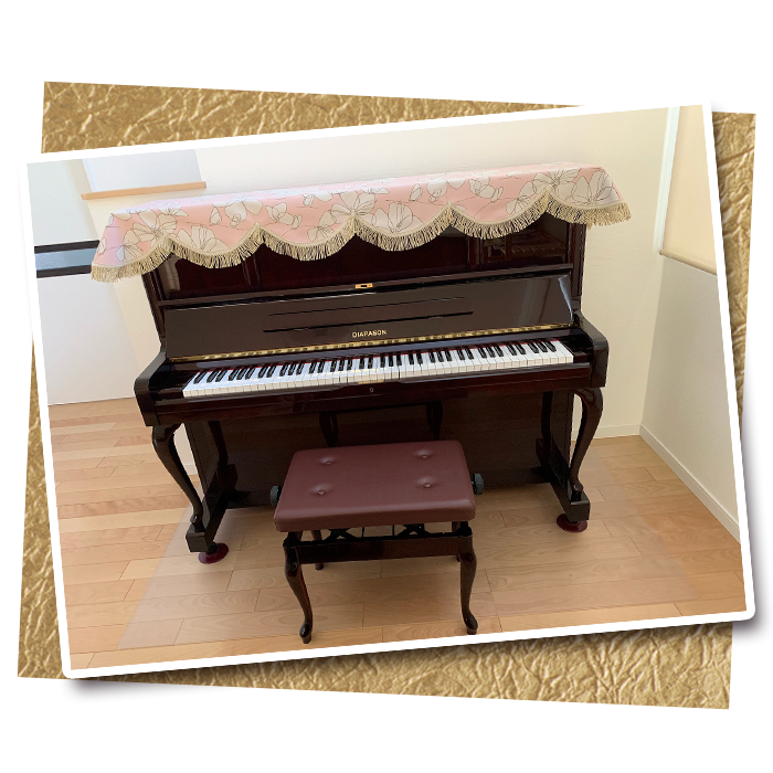 ［磐田市在住のお客様　ディアパソン125SK（アップライトピアノ）］