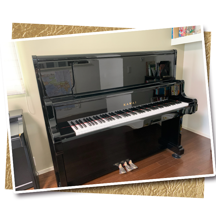 「子どものピアノが上達してきたのを機に」