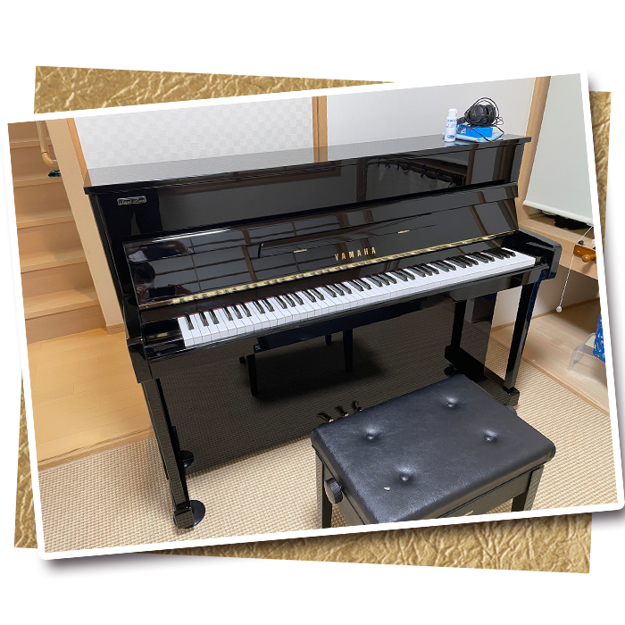［豊橋市在住のお客様　YAMAHA U5AS（アップライトピアノ）］