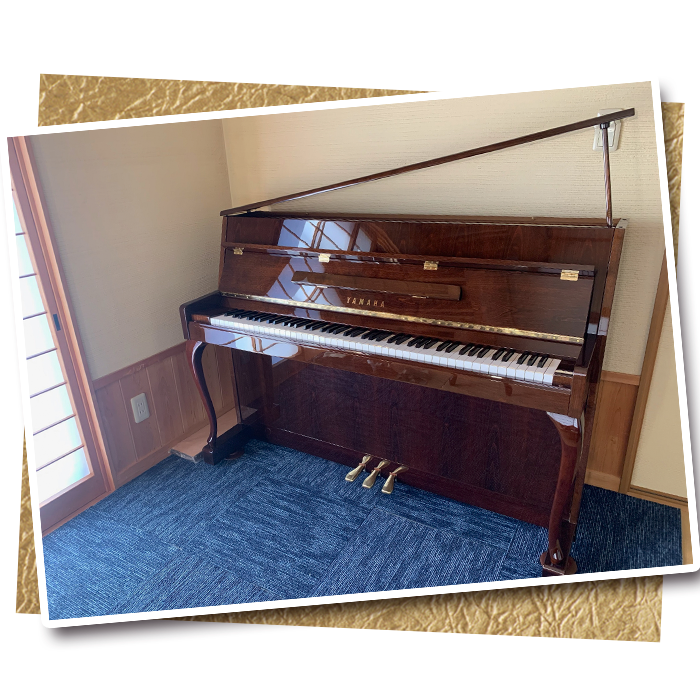 ［浜松市在住のお客様　YAMAHA L102（アップライトピアノ）］