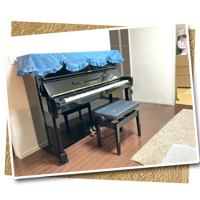 ［浜松市在住のお客様　YAMAHA U1H（アップライトピアノ）］