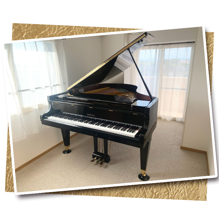 「数十年ぶりにピアノの練習を再開」