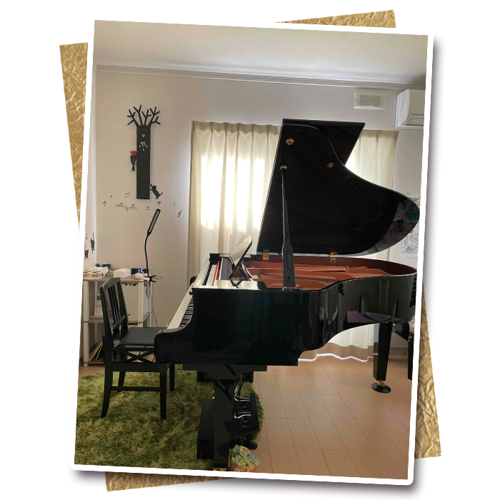 「素敵な音色で残りの人生、毎日奏でられたらなんと幸せだろう」