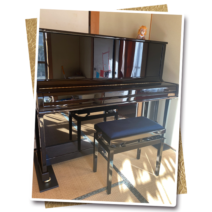 「アップライトピアノでこれほど深みののある響く音が出せたのは初めて」