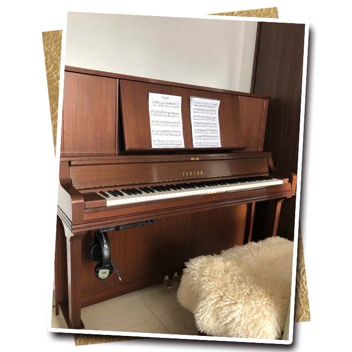 ［東京都在住のお客様　YAMAHA YUS5WｎSH2（アップライトピアノ）］