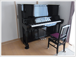 「ヤマハUX-5（アップライトピアノ）のクリーニング」