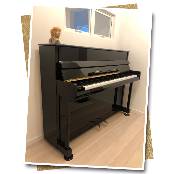 ［横浜市在住のお客様　GROTRIAN friedrich GROTRIAN（アップライトピアノ）］