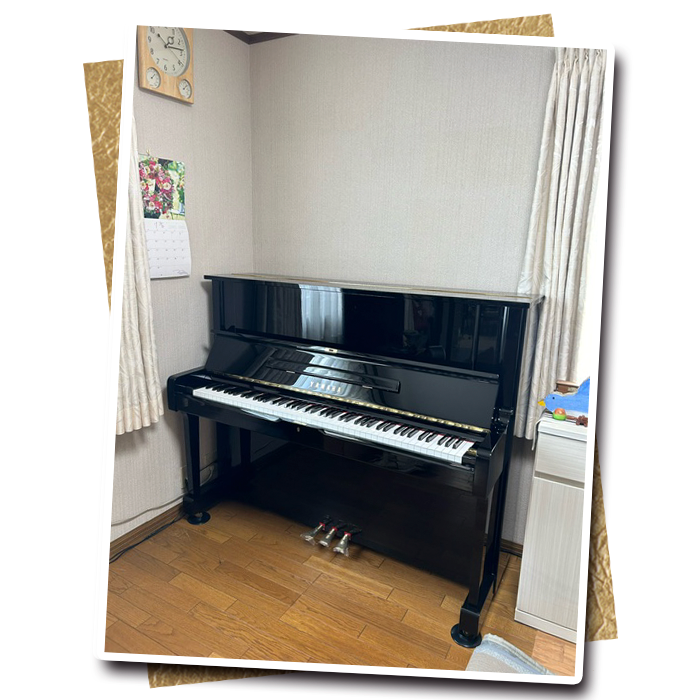 ［浜松在住のお客様　YAMAHA YUS5WｎSH2（アップライトピアノ）］